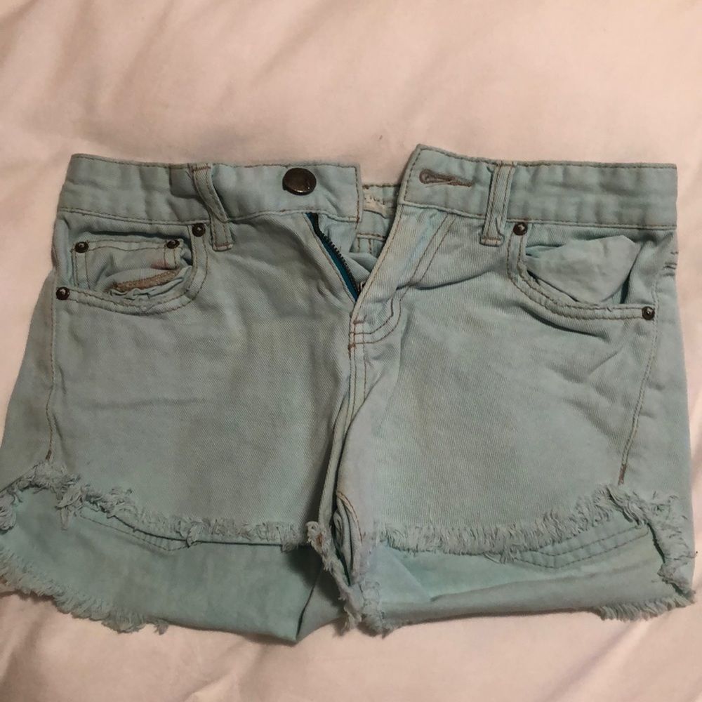 Free People Denim Shorts